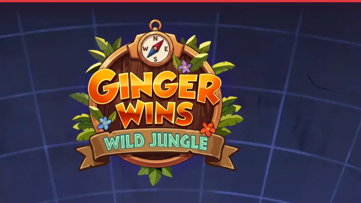 Tampilan visual slot Ginger Wins Wild Jungle dengan latar belakang hutan tropis yang eksotis.