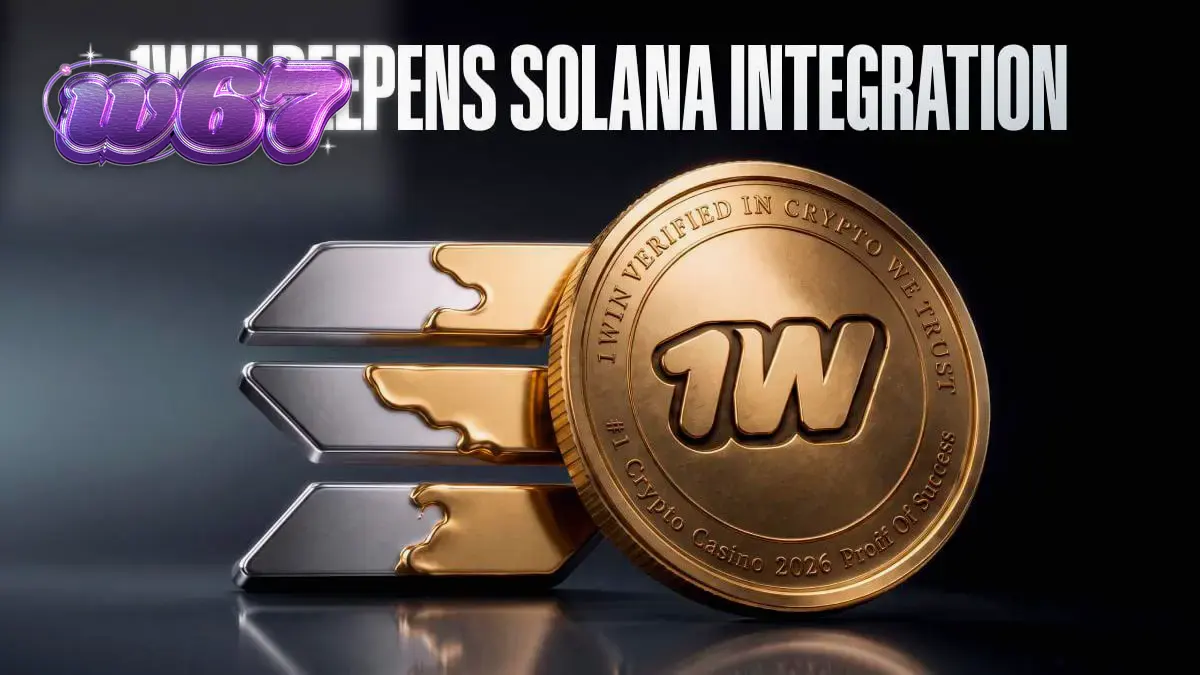 Antarmuka digital yang menampilkan integrasi kripto dan teknologi blockchain